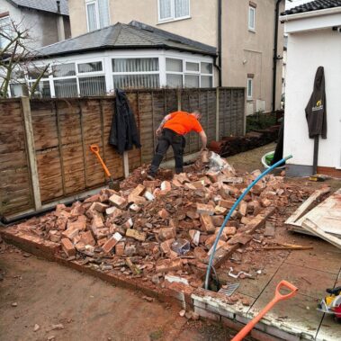 Double storey house extension in Bromsgrove