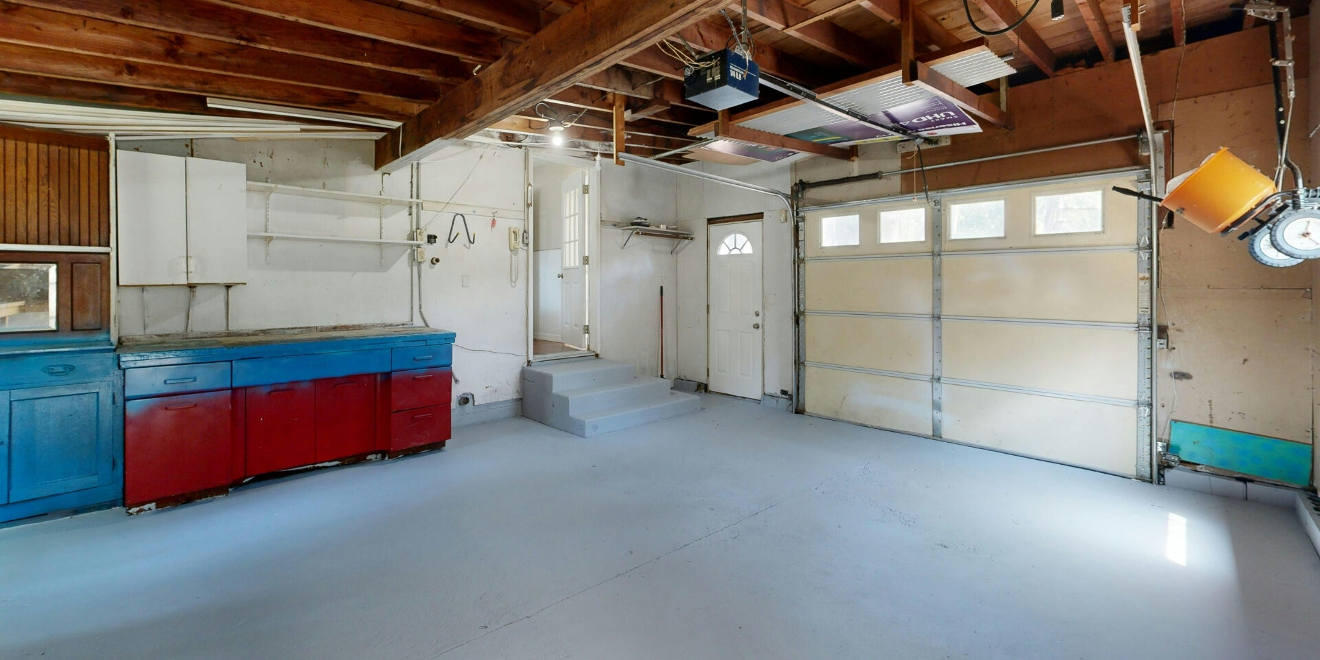 Garage conversion transforming unused space into a liveable room