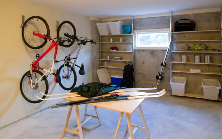 Garage conversion work in progress by professional builders