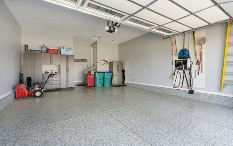 Modern garage conversion with insulated walls and clean finishes
