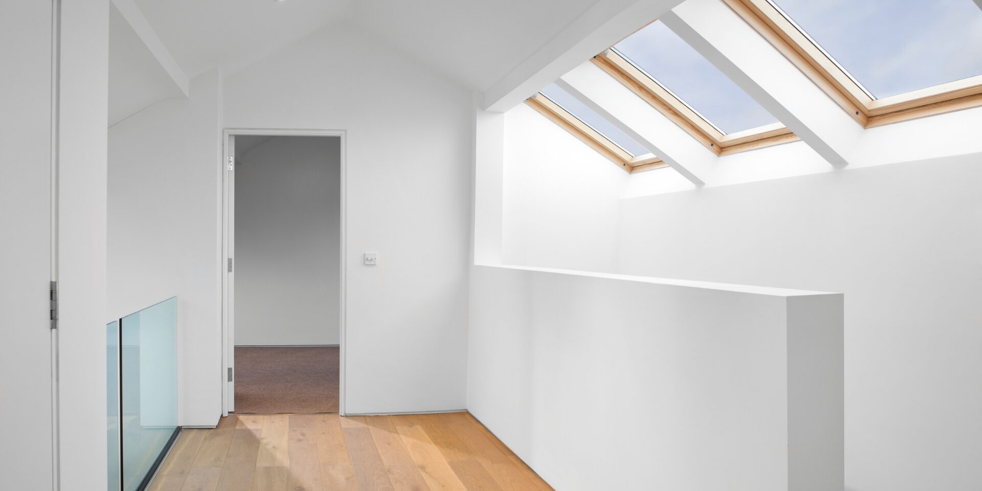 Loft conversion creating an extra bedroom in a family home