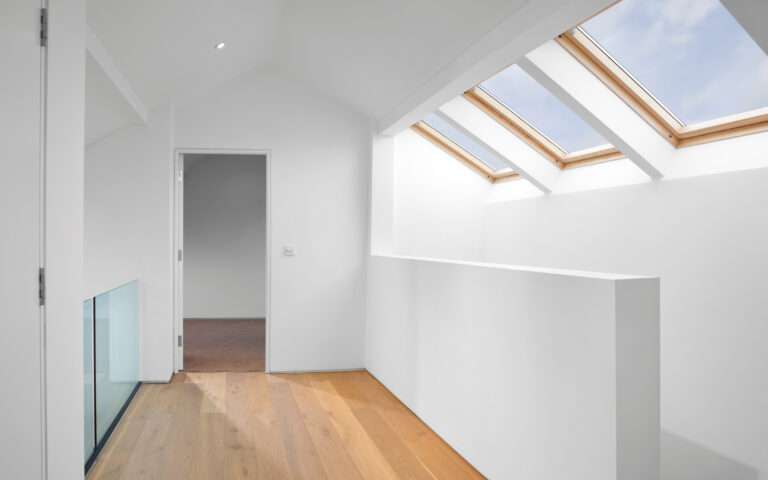 Loft conversion creating an extra bedroom in a family home